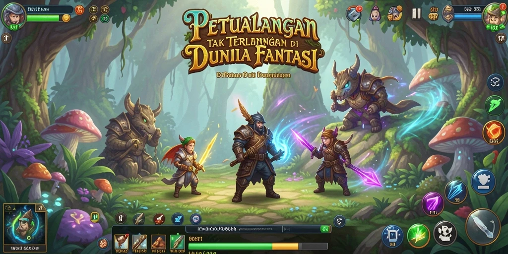 Tangkapan layar menunjukkan aksi seru dalam permainan 6RT.