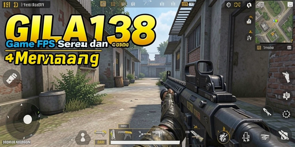 Screenshot gameplay <strong>GILA138</strong> menunjukkan aksi tembak-menembak yang seru.