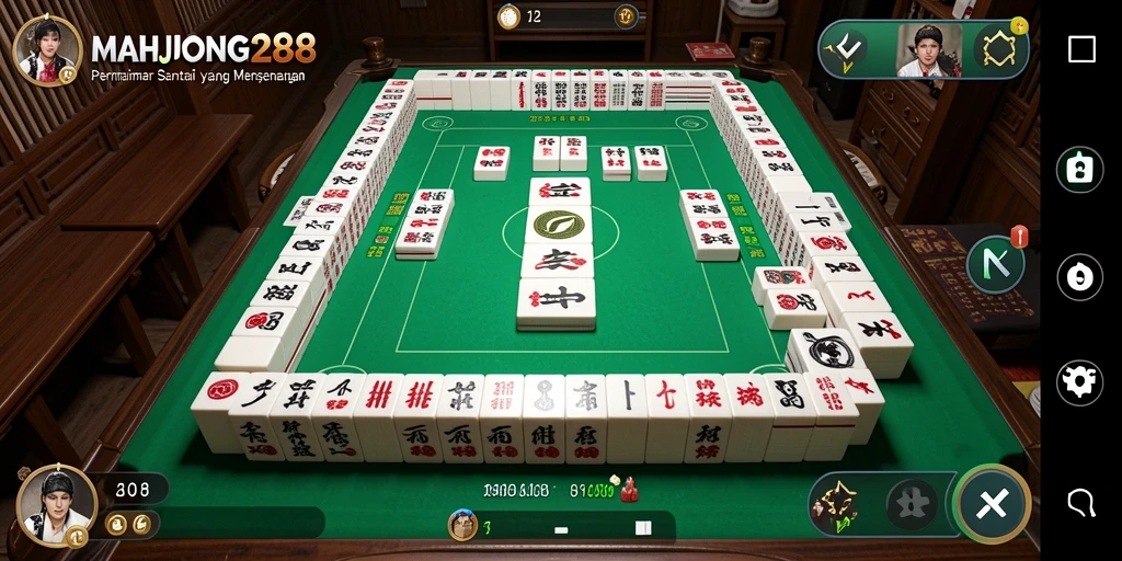 Tampilan gameplay MAHJONG288 yang menarik dan menantang.